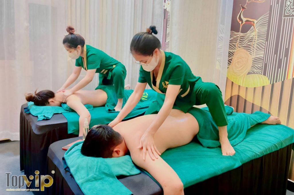 Massage body giúp giảm đau nhức